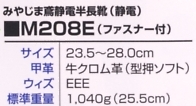M208E みやじま鳶(静電)のサイズ画像