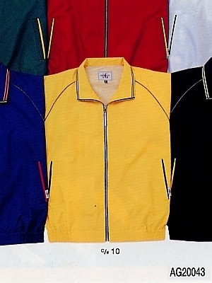 クリックでAG20043 ラグランブルゾンのオンラインカタログのページを表示します