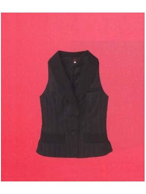 ユニフォーム35 AM60471 シャイニーストライプレディスベスト