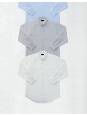 ユニフォーム753 JB51251 長袖ボタンダウンシャツ15廃