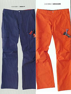 クリックで61051 パンツ(ネイビー)のオンラインカタログのページを表示します