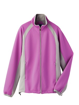 ユニフォーム7 62176 ニットブルゾン(パープル)