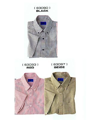 ユニフォーム1181 63090 半袖シャツ(ブラック)