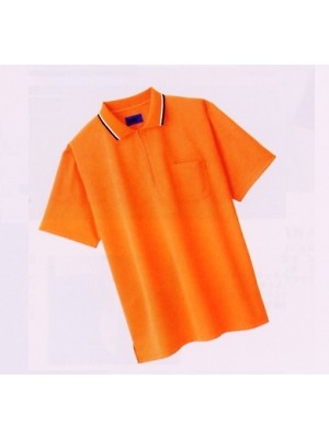 ユニフォーム12 65234 ポロシャツ(オレンジ)