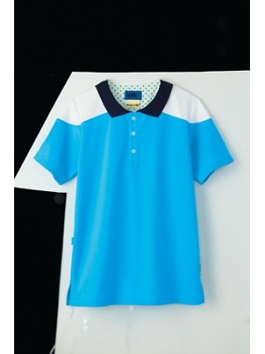 ユニフォーム1373 65512 ポロシャツ(サックス)