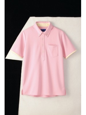 ユニフォーム383 65573 ポロシャツ(ピンク)