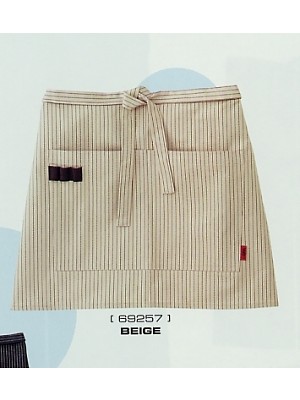 69257 エプロンS(ベージュ)の関連写真です