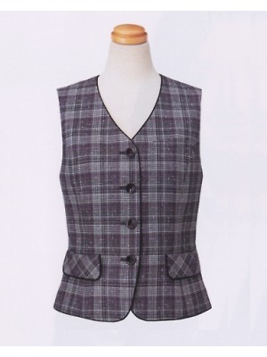 ユニフォーム3620 S03329 ベスト(事務服)グレー(12廃番)