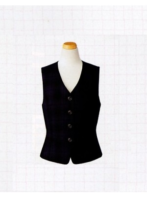 ユニフォーム1446 S03461 ベスト(事務服)(16廃番)
