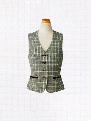 ユニフォーム3641 S03471 ベスト(事務服)(16廃番)