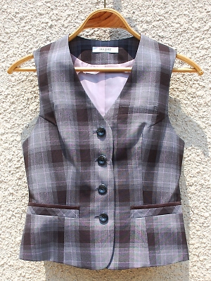 ユニフォーム3649 S03627 ベスト(事務服)(16廃番)