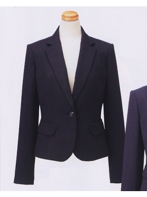 クリックでS24260 長袖ジャケット(ブラック)のオンラインカタログのページを表示します