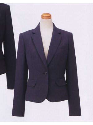 クリックでS24269 長袖ジャケット(グレー)のオンラインカタログのページを表示します