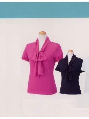 ユニフォーム4254 S36203 リボンカットソー(廃番)