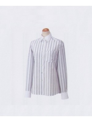 ユニフォーム43 S36342 長袖シャツ(サックス)