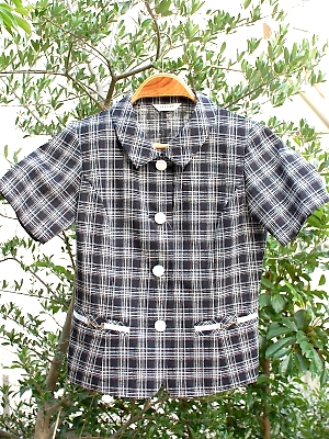 ユニフォーム4238 S59661 オーバーブラウス(15廃番)