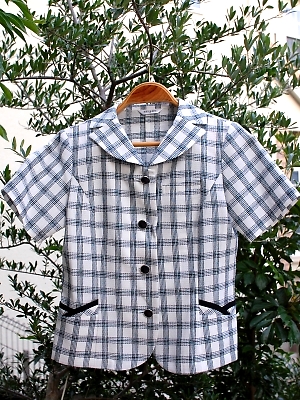 ユニフォーム4246 S59781 オーバーブラウス(15廃番)