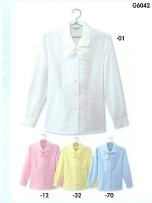 ユニフォーム35 T83228 ブラウス(G6042)白