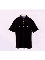 65240 ポロシャツ(ブラック)