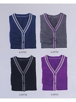 長袖カーディガン(パープル) S59757