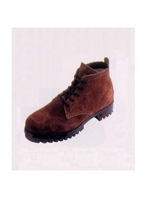 ユニフォーム393 2180820 安全靴3522茶床耐熱