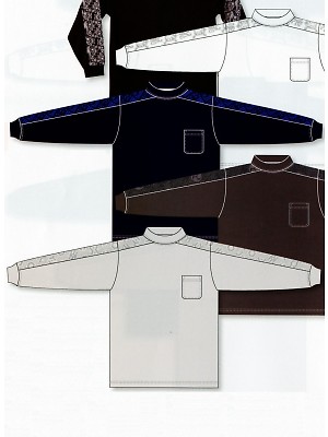 ユニフォーム470 4381 プリント刺子ローネック(廃番)