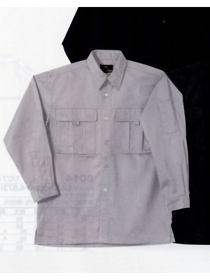 ユニフォーム7 520 T/C長袖シャツ