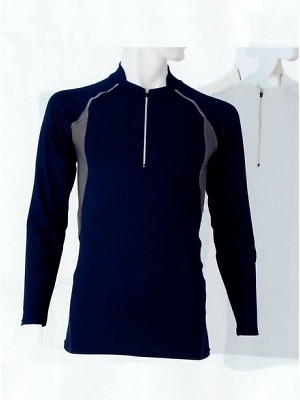 787 アクションフィット長袖ハーフジッの関連写真です