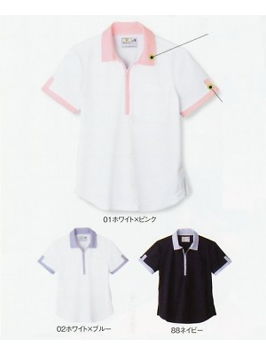 CR126 レディースニットシャツの関連写真です