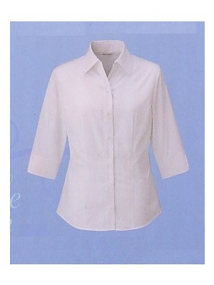 G7054 七分袖ブラウスの関連写真です