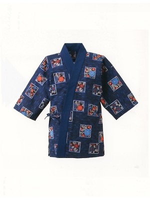 ユニフォーム27 2253-00 花柄甚平