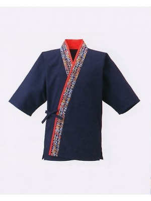 ユニフォーム12 4127-13 春夏衿紺甚平