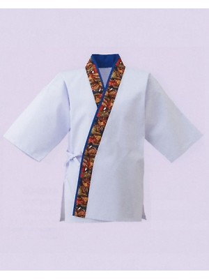 ユニフォーム9 4226-01 姫柄衿白甚平