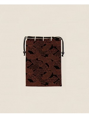 ユニフォーム4 6279-04 印伝風巾着袋(祭)