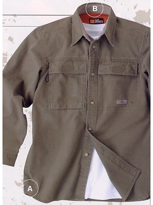 クリックで3415 長袖シャツ(秋冬対応)のオンラインカタログのページを表示します