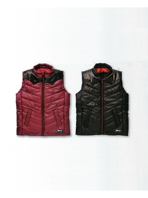 ユニフォーム594 2580-602 赤耳防寒ベスト(廃番)