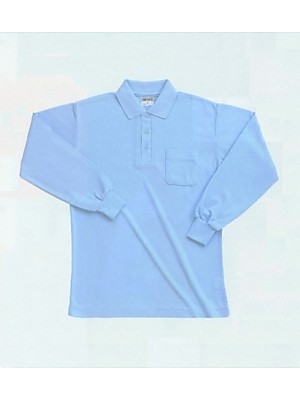 ユニフォーム400 NM2284 長袖鹿の子ポロ