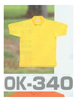 OK340 レディース半袖ポロの関連写真です